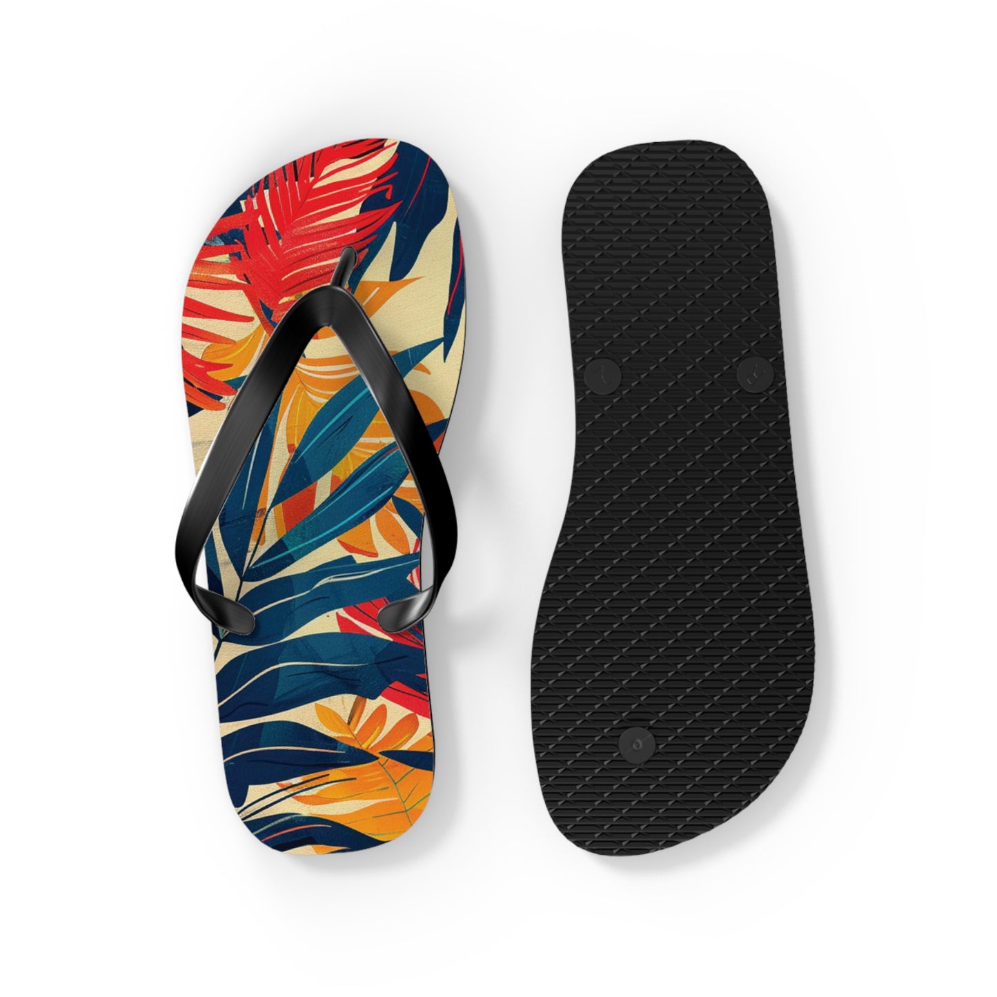 Abstract Tropics Pattern Flip-Flops