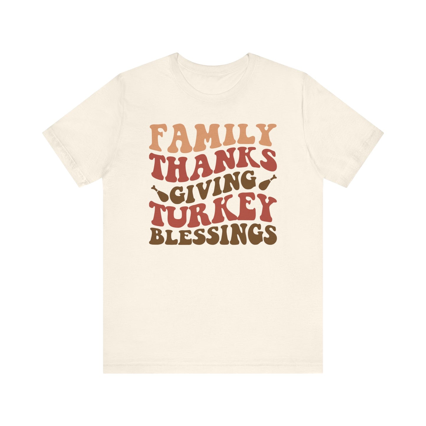 Family Thanks Giving Turkey Blessings