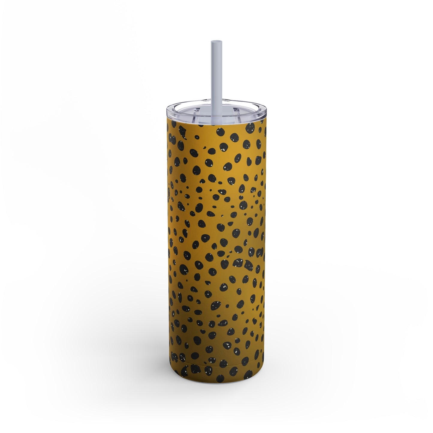Animal Print Amber 01 - 20oz Skinny Matte Tumbler