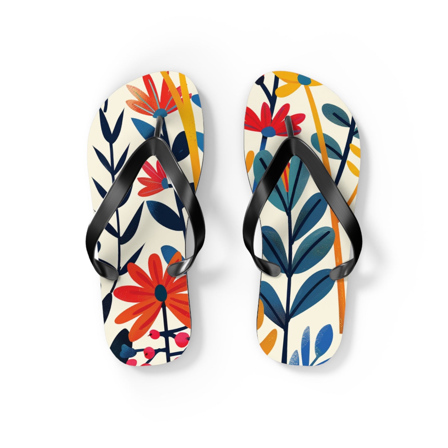 Garden Plants Flip-Flops