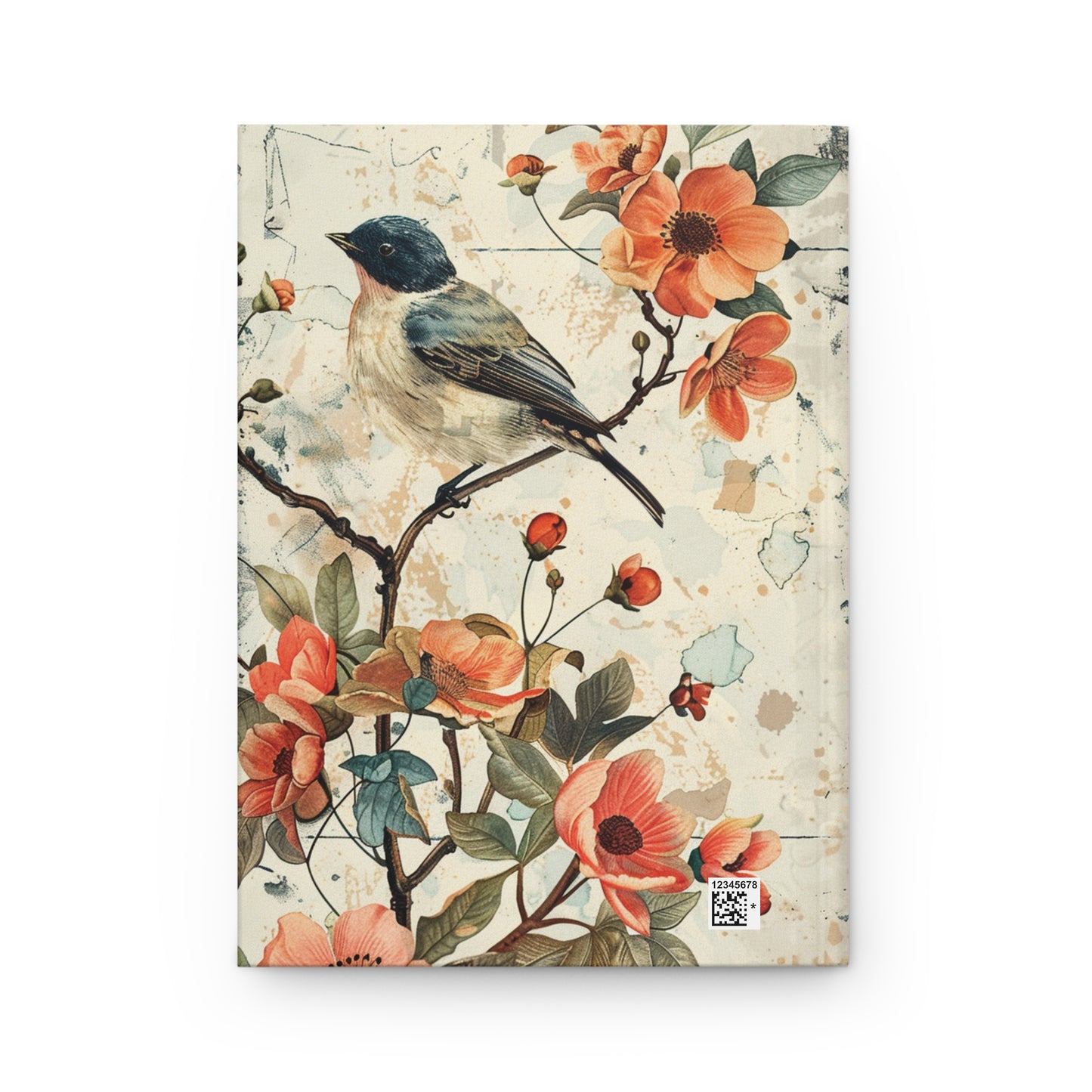 Vintage Prints Hardcover Journal