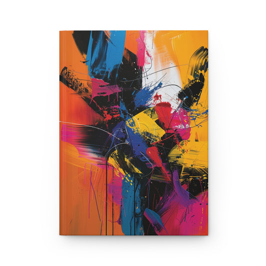 Abstract Art Hardcover Journal