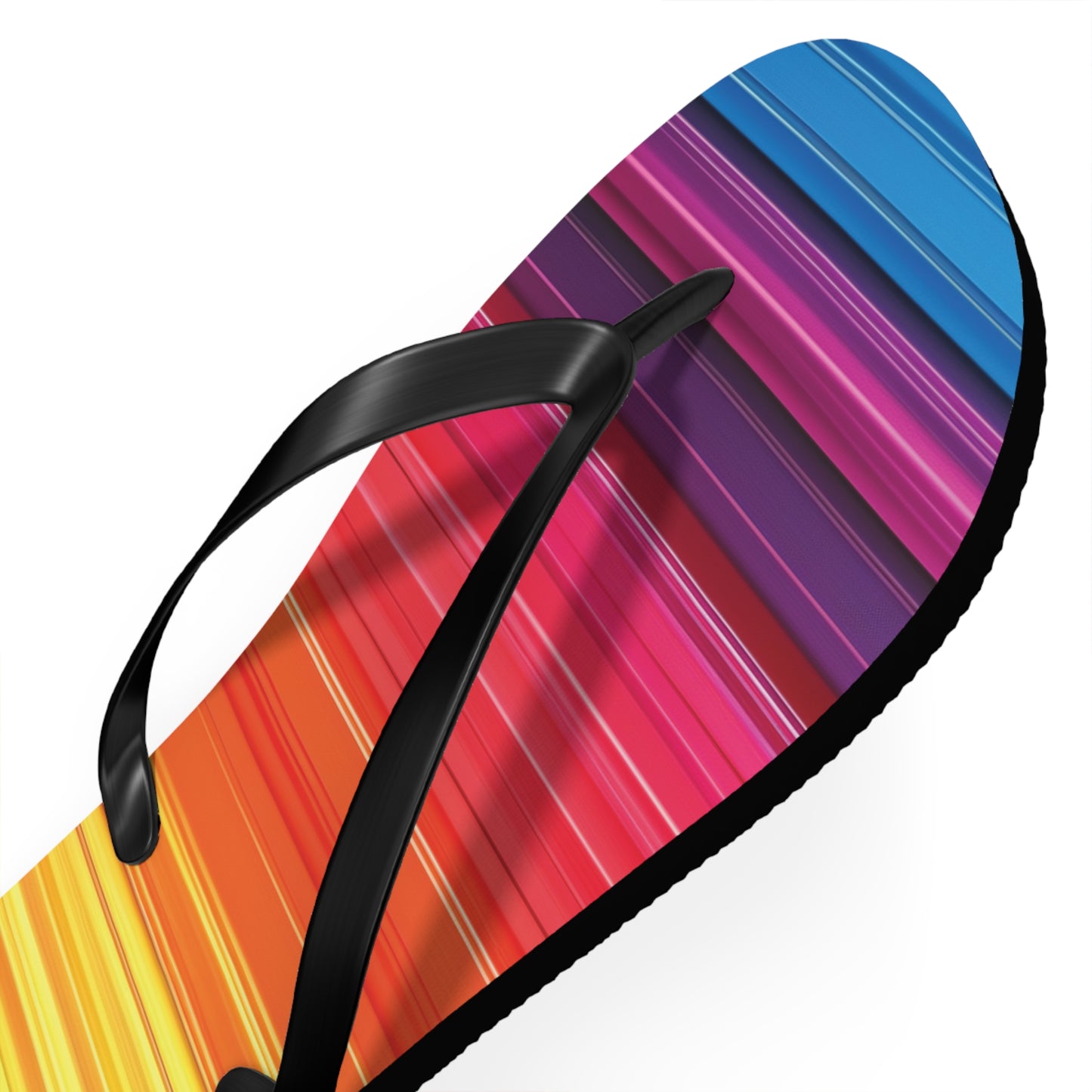 Colorful Stripes  Flip-Flops