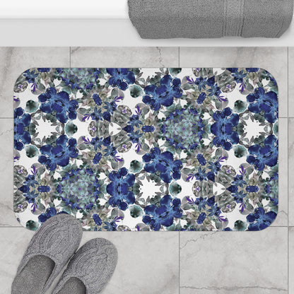 Abstract Print Bath Mat