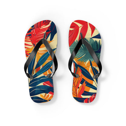 Abstract Tropics Pattern Flip-Flops