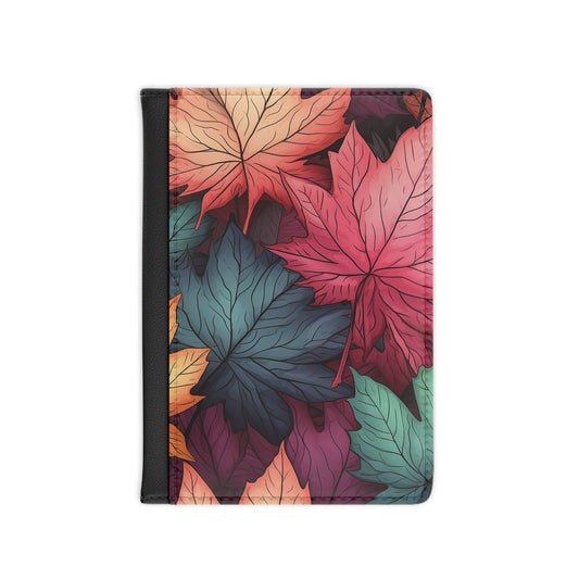 Autumn Flowers Passport Cover