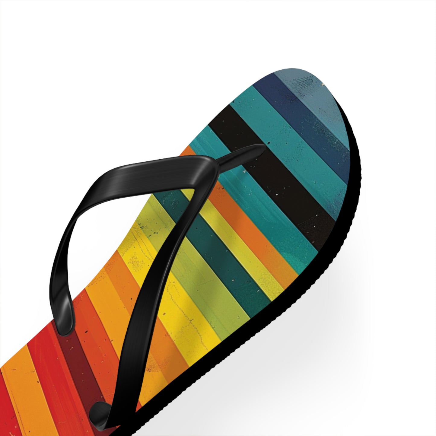 Colorful Stripes  Flip-Flops