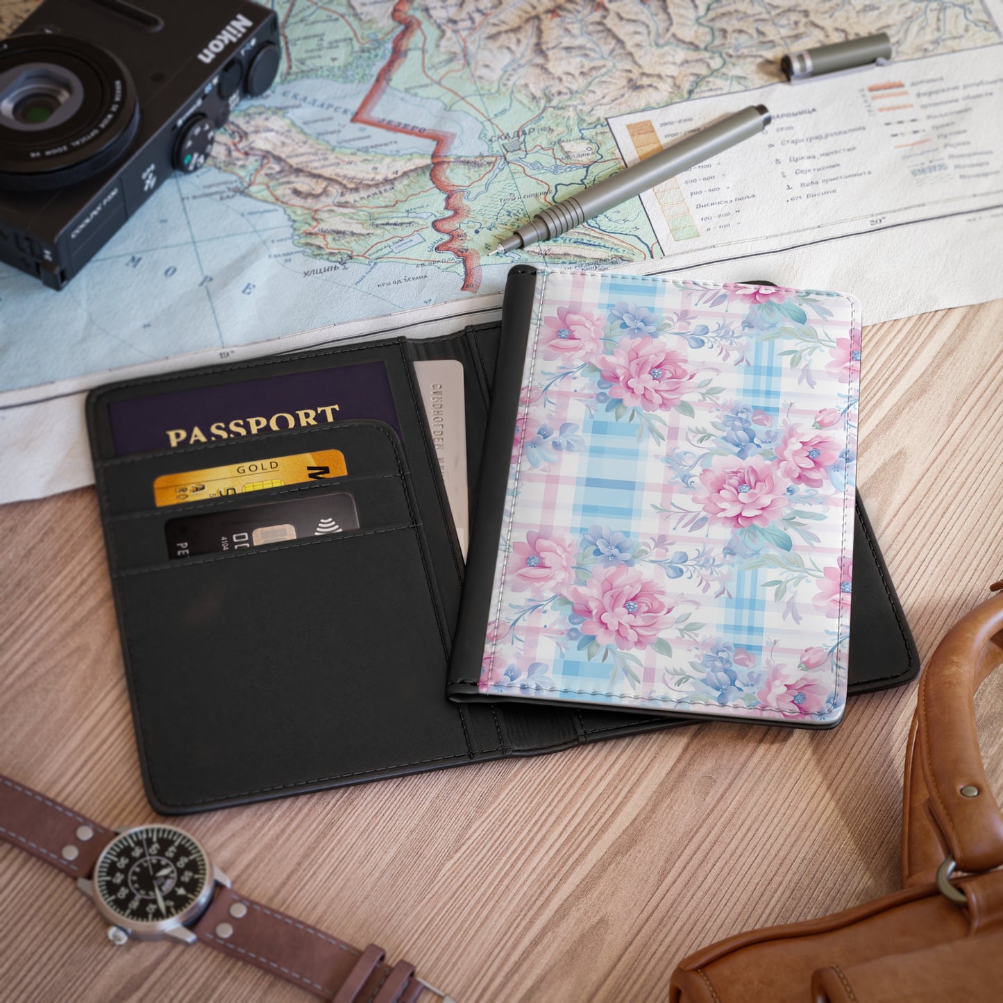 Floral Passport Cover 8