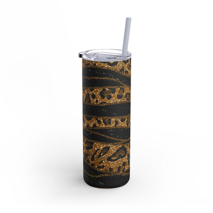 Animal Print Geode 04 - 20oz Skinny Matte Tumbler