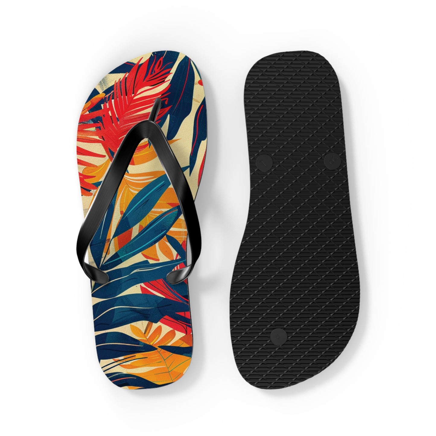 Abstract Tropics Pattern Flip-Flops