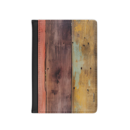 Wooden Print Passport Cover 7