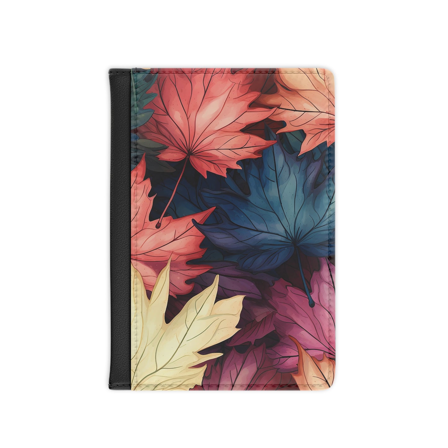 Autumn Flowers Passport Cover