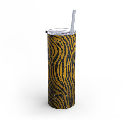 Animal Print Amber 06 - 20oz Skinny Matte Tumbler
