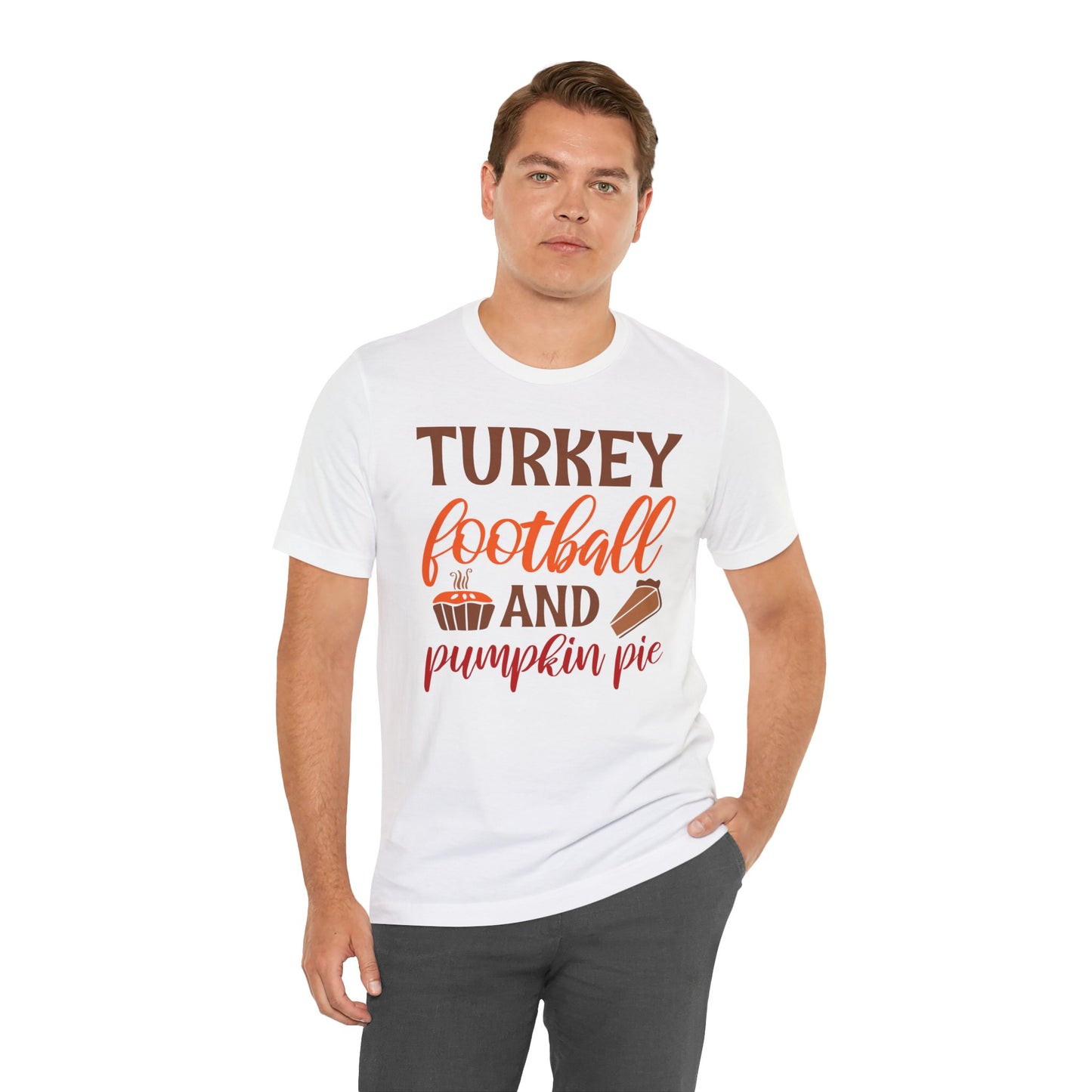 Turkey Football and Pumpkin Pie