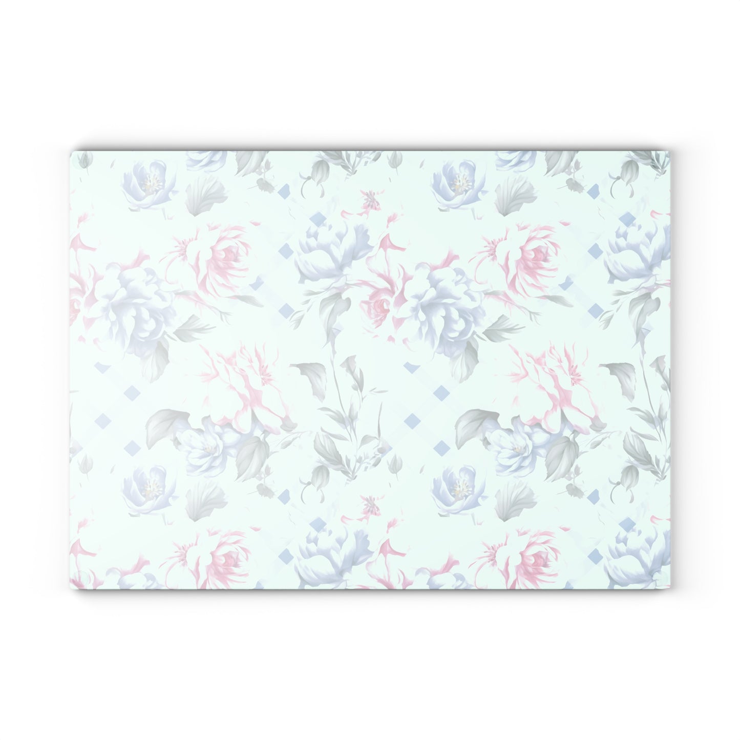 Floral Glass Cutting Board