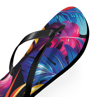 Abstract Tropics Pattern Flip-Flops