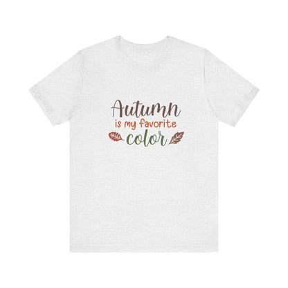 4. Autumn is My Favorite Color