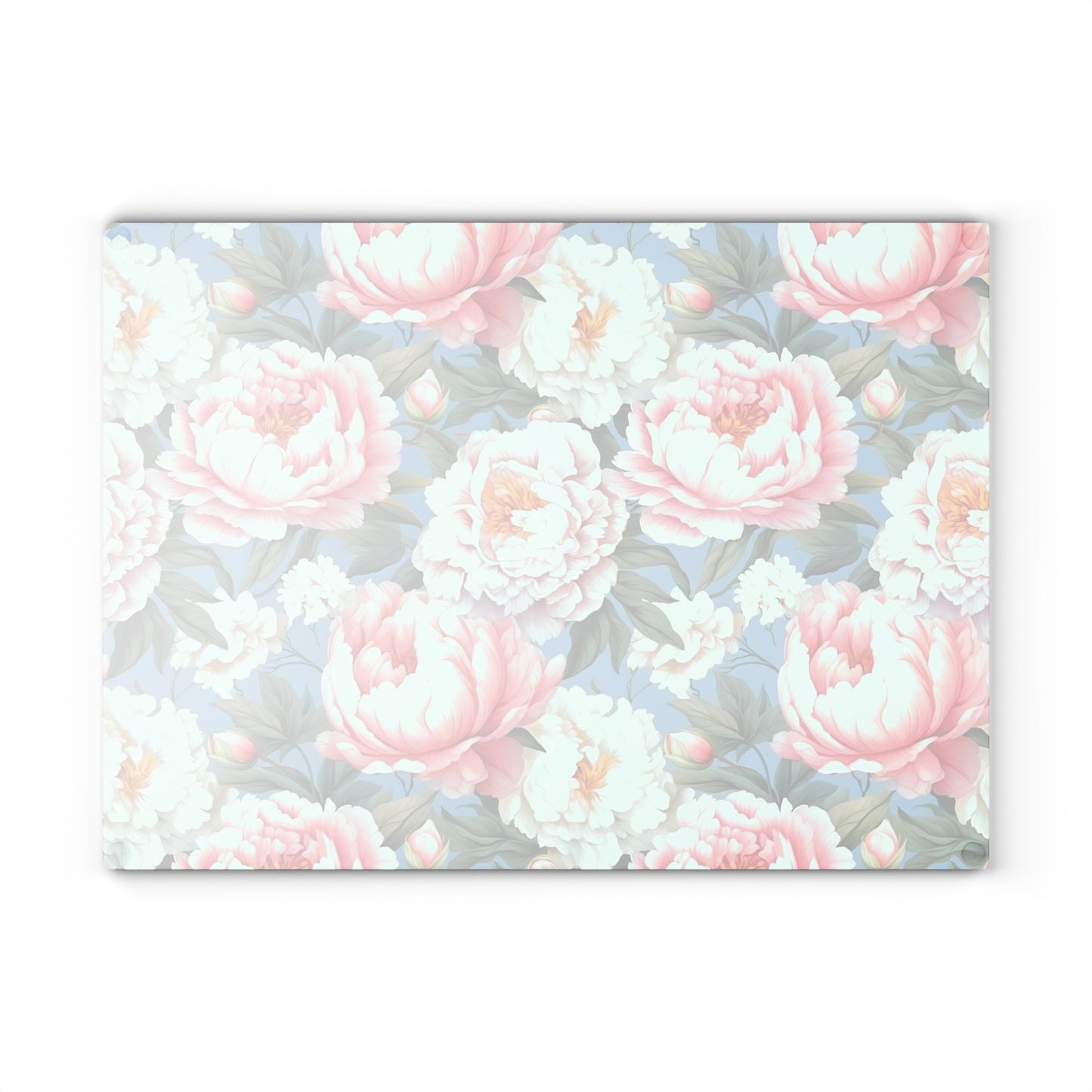 Floral Glass Cutting Board