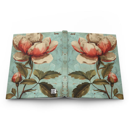 Vintage Prints Hardcover Journal