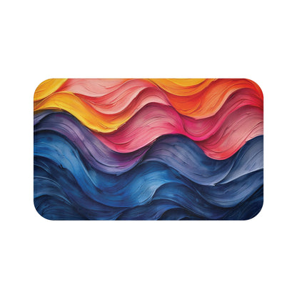 Ombre Art Bath Mat