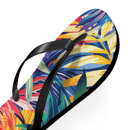 Abstract Tropics Pattern Flip-Flops