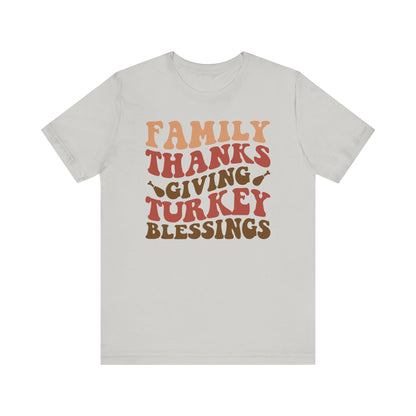 Family Thanks Giving Turkey Blessings