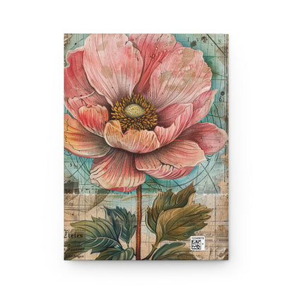 Vintage Prints Hardcover Journal