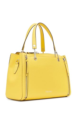 Calvin Klein Reyna Novelty Satchel, Pineapple