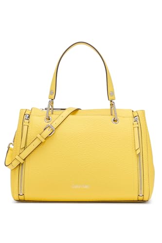 Calvin Klein Reyna Novelty Satchel, Pineapple