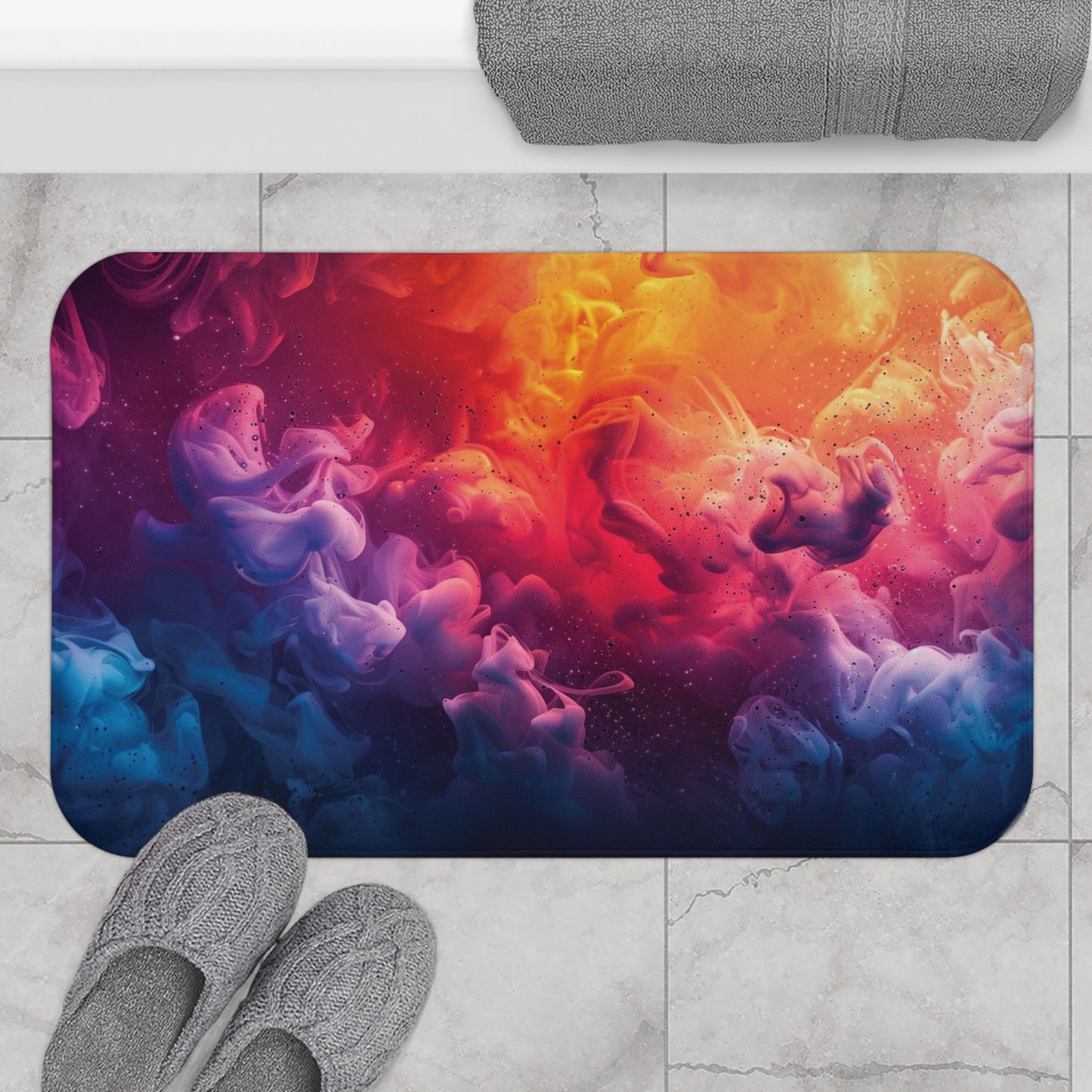 Ombre Art Bath Mat