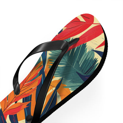 Abstract Tropics Pattern Flip-Flops