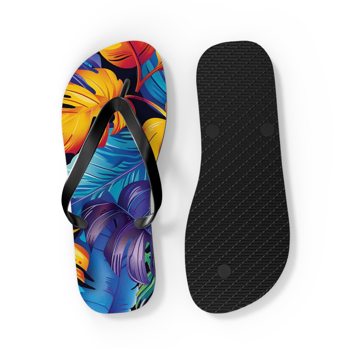 Abstract Tropics Pattern Flip-Flops