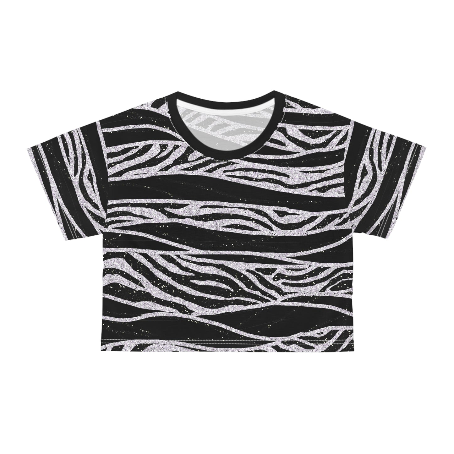 Animal Print (AOP) Crop Tee