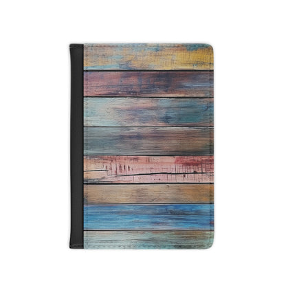 Wooden Print Passport Cover 4