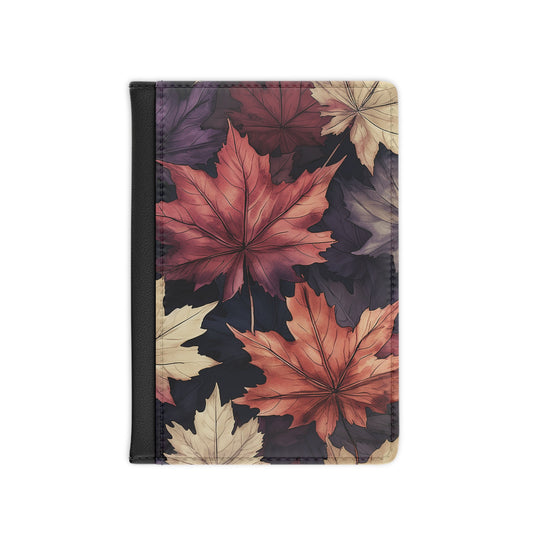 Autumn Flowers Passport Cover