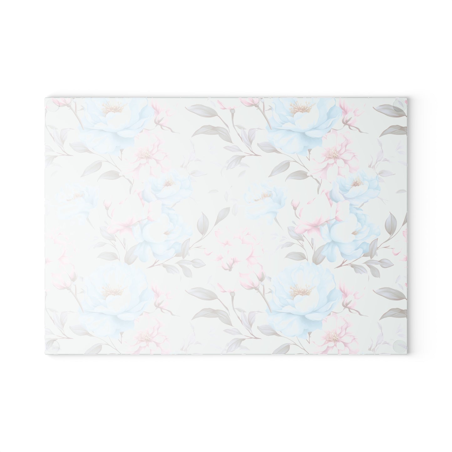 Floral Glass Cutting Board