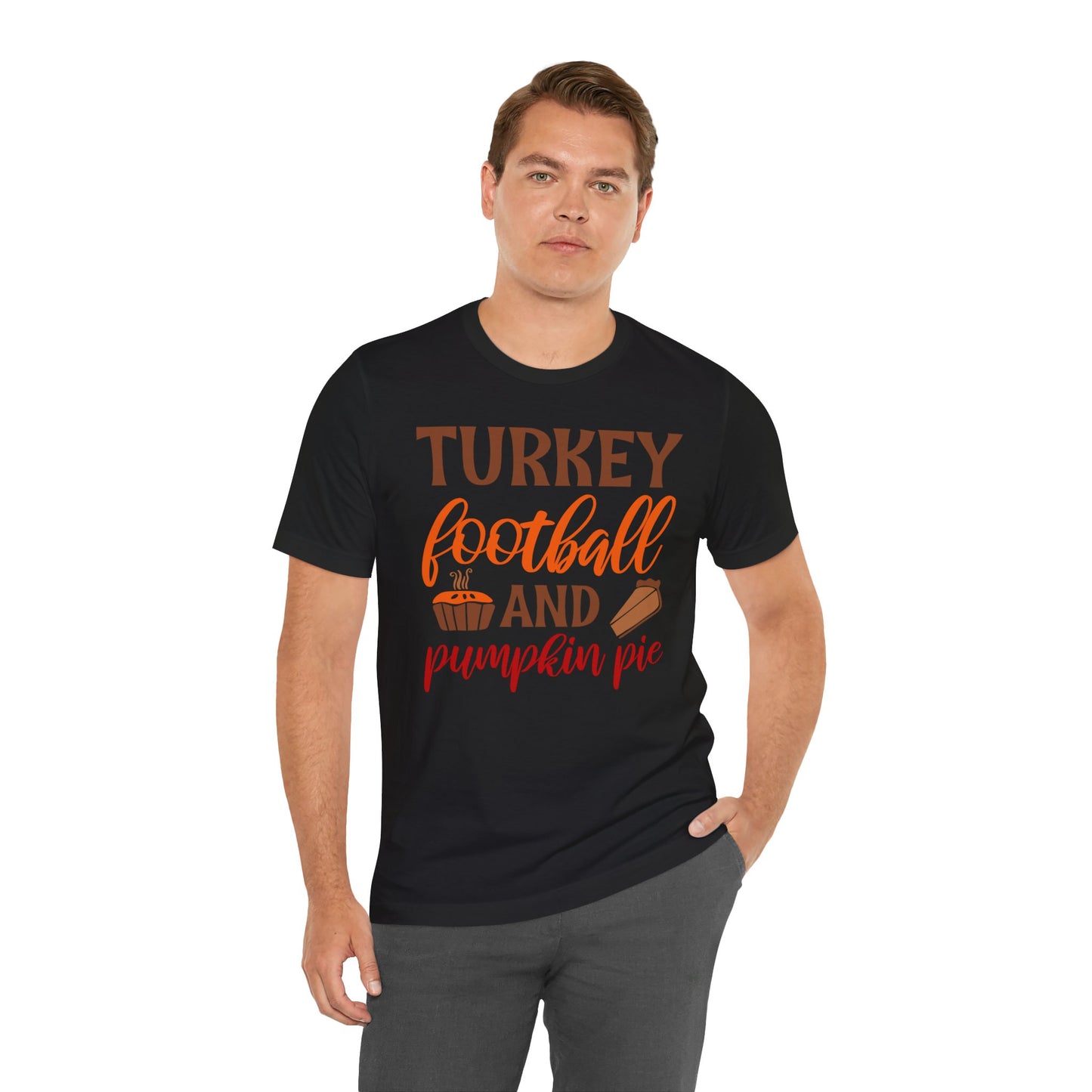 Turkey Football and Pumpkin Pie