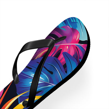 Abstract Tropics Pattern Flip-Flops