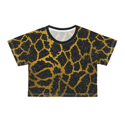 Animal Print (AOP) Crop Tee