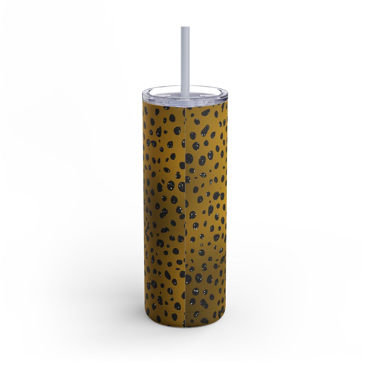Animal Print Amber 01 - 20oz Skinny Matte Tumbler
