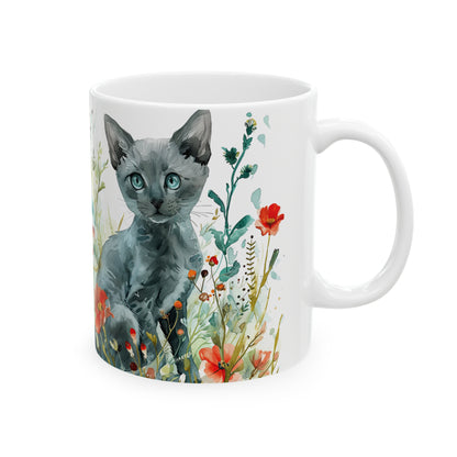 Russian Blue Cat 01