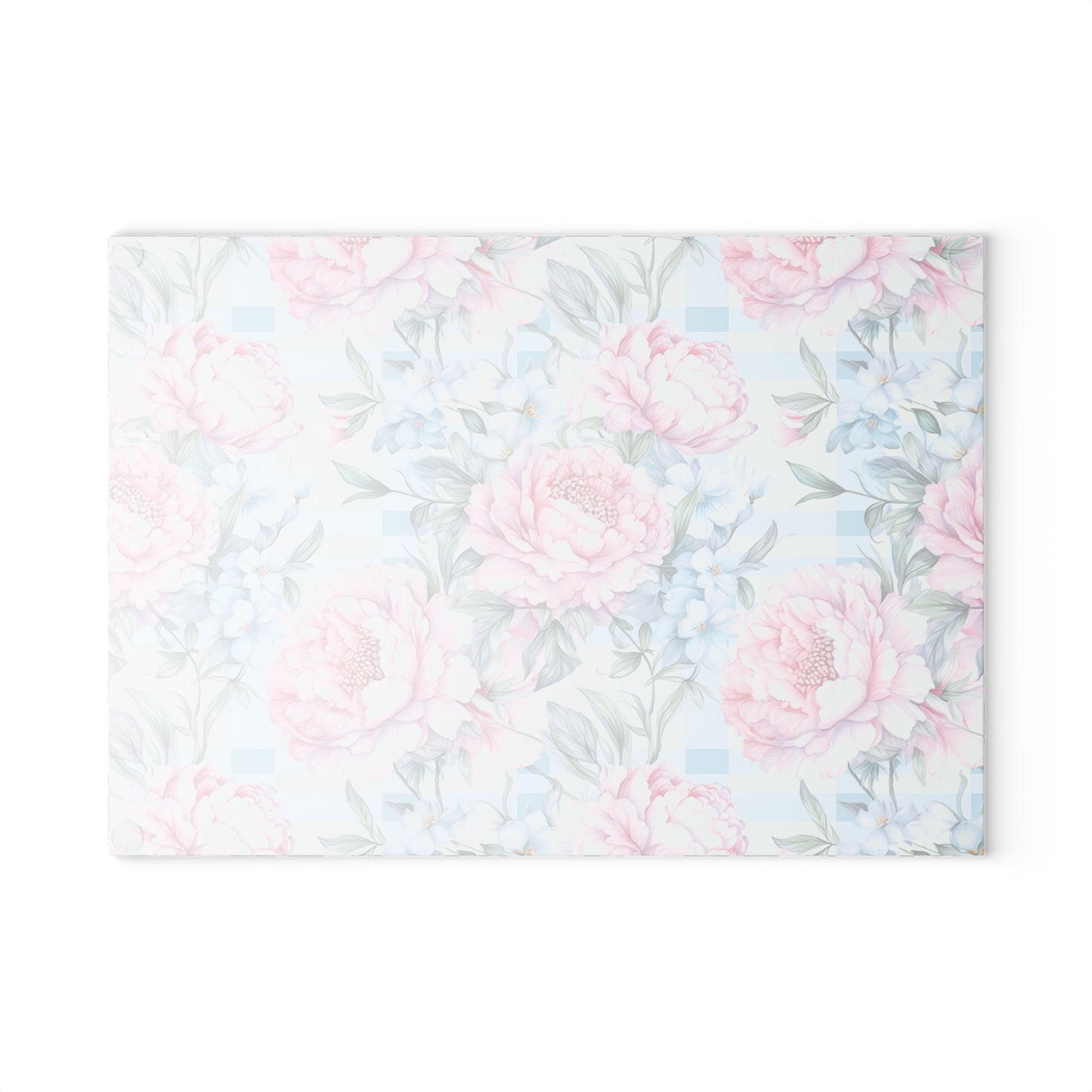 Floral Glass Cutting Board