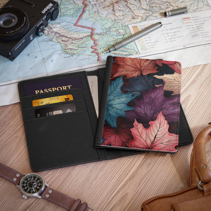 Autumn Flowers Passport Cover