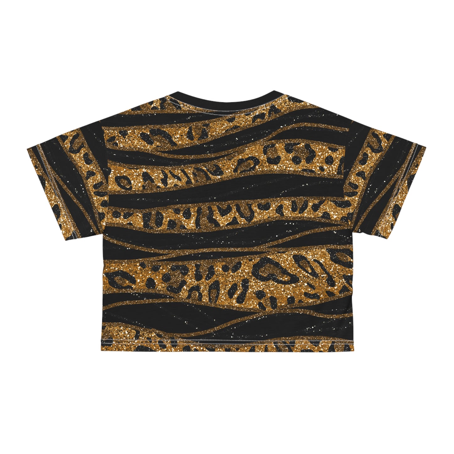 Animal Print (AOP) Crop Tee