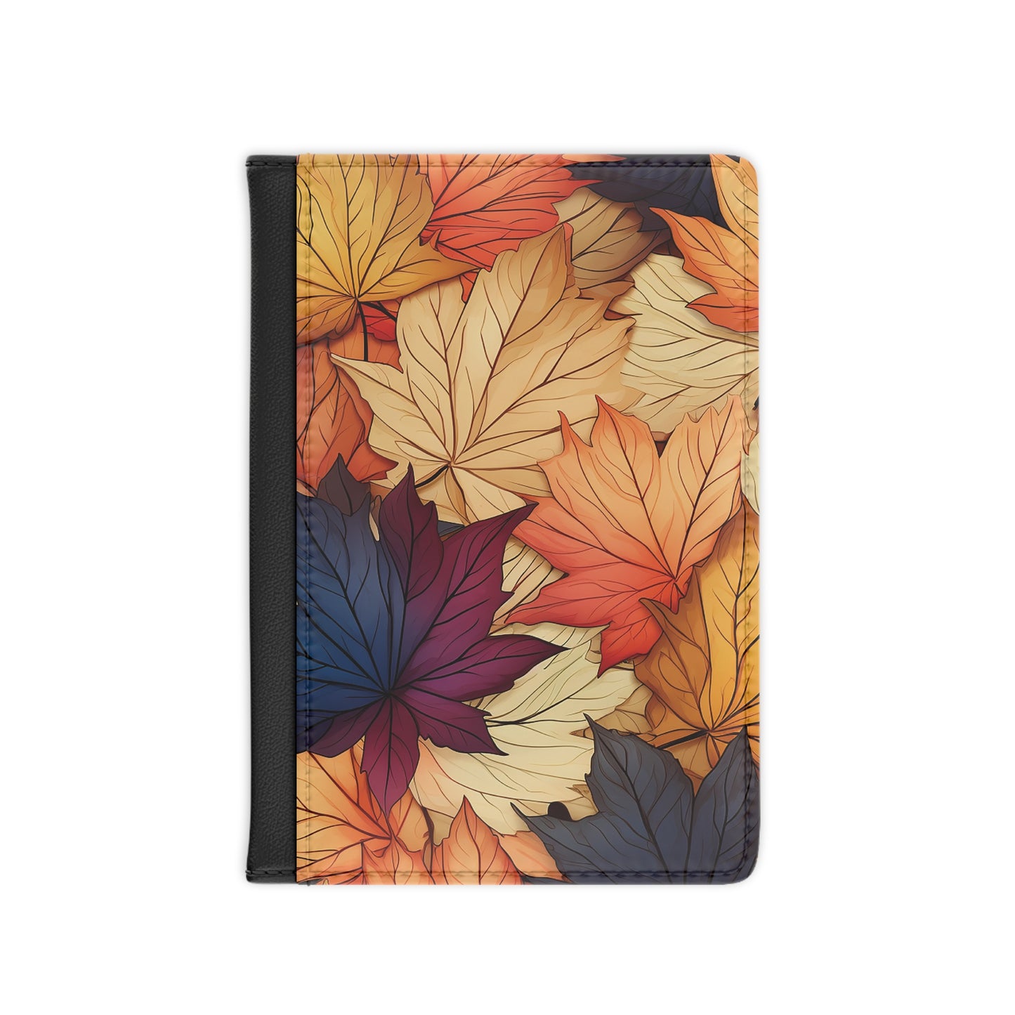 Autumn Flowers Passport Cover