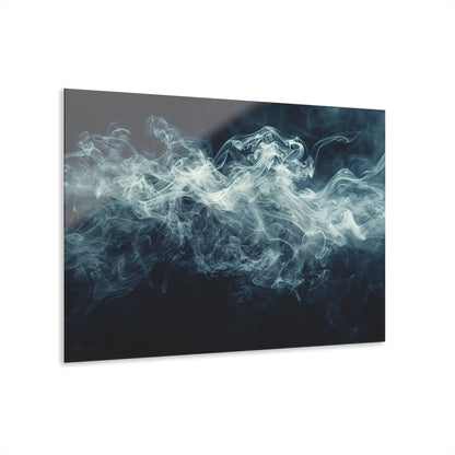 Fluid Smoke Art Acrylic Print