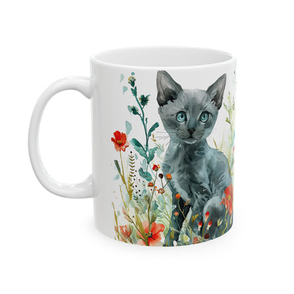 Russian Blue Cat 01