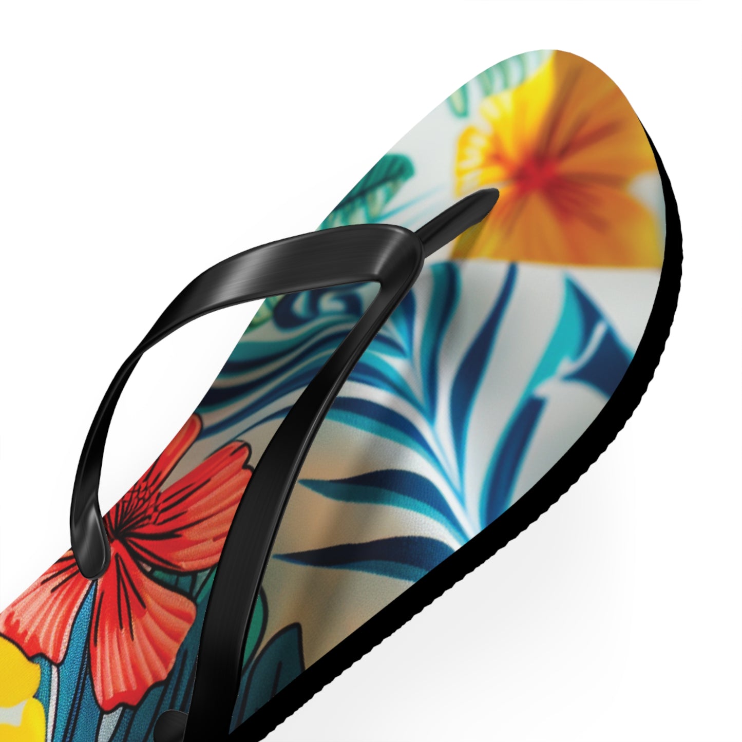 Abstract Tropics Pattern Flip-Flops