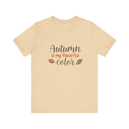 4. Autumn is My Favorite Color