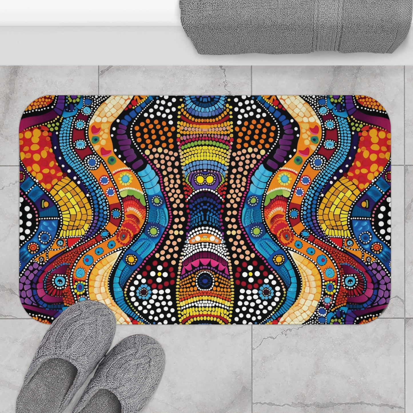 Aboriginal Art Bath Mat